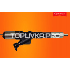  Форсунка топливная для двигателя SAA6D125E. KOMATSU 6156-11-3300, 6156113300. DENSO 095000-1211, 0950001211, 095000 1211, 095000-1210.